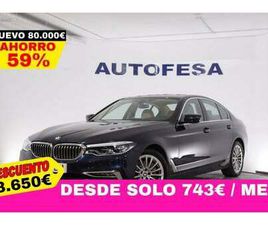 BMW SERIE 5 540 SERIE 5 SERIE 5 540I LUXURY 340CV AUTO 4P # NAVY, CUERO