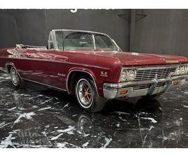 CHEVROLET IMPALA CABRIOLET NO RESERVE: 1966 CHEVROLET IMPALA SS CONVERTIBLE 4-SPEED
