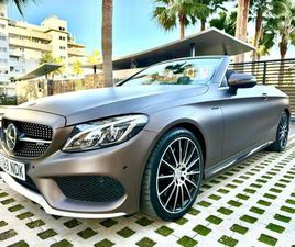 MERCEDES CLASSE C CABRIOLET C 43 AMG MERCEDES-BENZ CLASE C CABRIO 43 AMG 4MATIC 9G-TRONIC