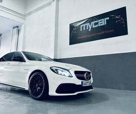 MERCEDES CLASE C C 63 S AMG MERCEDES-BENZ CLASE C 63 S AMG SPEEDSHIFT MCT 9G AMG