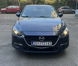 MAZDA 3 CD105 ELEGANCE ODLIČAN REG 11/2026 KARTICE 098/9545829, 2017 GOD.