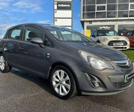 VAUXHALL CORSA VAUXHALL CORSA 1.2 16V EXCITE HATCHBACK 5DR PETROL MANUAL EURO 5 (A/C) (85 PS)