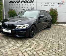 BMW SERIE 5 540 I XDRIVE (AUTOMATA) 113.E. KMGARANCIA M SPORT LED HEAD UP HARMAN/KARDON BŐR KLIMA NAVIGÁCIÓ KAMERA!