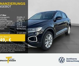 VOLKSWAGEN T-ROC VOLKSWAGEN T-ROC 1.5 TSI DSG STYLE LM18 ST.HEIZ NAVI LED
