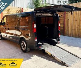 VAUXHALL VIVARO 2017 VAUXHALL VIVARO 6 SEAT WHEELCHAIR ACCESSIBLE DISABLED ACCESS VEHICLE WAV MPV DIESEL MANUAL