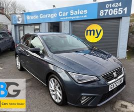 SEAT IBIZA 1.0 TSI FR HATCHBACK 5DR PETROL MANUAL EURO 6 (START/STOP) (110 PS)