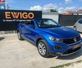 VOLKSWAGEN T-ROC CABRIOLET 1.5 TSI 150 CH EVO STYLE DSG7 ORIGINE FRANCE CARPLAY CAMERA SIEGES CHAUFFANTS