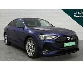 AUDI E-TRON SPORTBACK 2021 AUDI E-TRON SPORTBACK 300KW 55 QUATTRO 95KWH LAUNCH EDITION 5DR AUTO