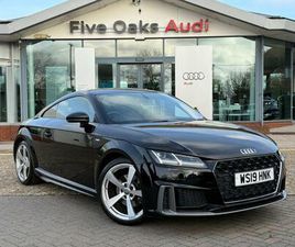 AUDI TT 40 TFSI 2019 AUDI TT 2.0 TFSI 40 S LINE COUPE 3DR PETROL S TRONIC EURO 6 (START/STOP) (197 PS) COUPE PETROL AUTO...