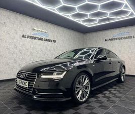 AUDI A7 SPORTBACK 2018 AUDI A7 3.0 TDI V6 BLACK EDITION SPORTBACK S TRONIC QUATTRO EURO 6 (START/STOP) 5DR HATCHBACK DIESE...