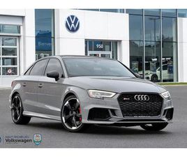 AUDI A3 SPORTBACK RS3 BLACK OPTIC + RS DESIGN + SPORT EXHAUST + GRI