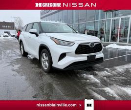 TOYOTA HIGHLANDER LE AWD A/C GR ELEC MAGS BLUETOOTH