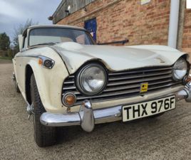 1968 TRIUMPH TR5 RESTORATION PROJECT