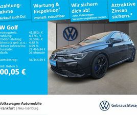 GOLF VIII 2.0 TSI R AKRAPOVIC NAVI PANO BLACK RÜCKFAHRKAMERA DAB+