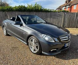 3.0 E350 CDI V6 BLUEEFFICIENCY SPORT CABRIOLET G-TRONIC EURO 5 2DR