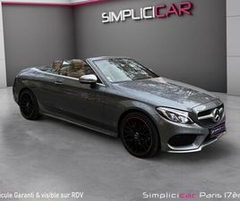 MERCEDES CLASSE C CABRIOLET 180 / KIT C43 AMG / CARPLAY / CAMERA DE RECUL