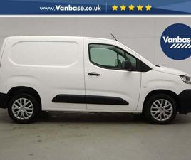 CITROEN BERLINGO VAN 2021 CITROEN BERLINGO 1.2 1000 PURETECH ENTERPRISE M PANEL VAN 5DR PETROL MANUAL SWB EURO 6 (START/STOP)...