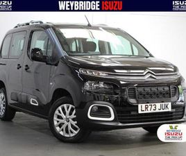 2023 CITROEN BERLINGO 1.2 PURETECH FEEL 110PS [5 SEAT] [6 SPEED] WINDOW VAN PETROL MANUAL