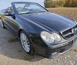 MERCEDES CLK CABRIOLET CLK 500 CLK 500 AMG PACKET LPG