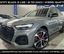 AUDI Q5 SPORTBACK 40 TDI SPB SPORTBACK 40TDI QUATTRO S LINE IDENTITY BLACK