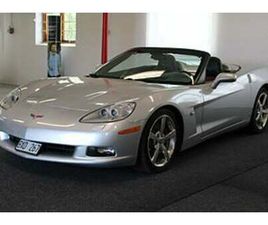 CORVETTE C6 CABRIO CHEVROLET CORVETTE CAB LS3 Z51 3LT 1-ÄGARE SVENSKSÅLD 437HK