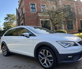 SEAT LEON X-PERIENCE 2017 SEAT LEON 2.0 X-PERIENCE TDI SE LUX DSG 5DR SEMI AUTOMATIC ESTATE DIESEL MANUAL