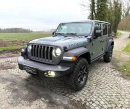 ② JEEP WRANGLER RUBICON / PHEV / 380PK / 21***KM / GARANTIE — JEEP — 2EMEMAIN