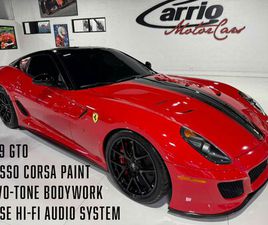 FERRARI 599 GTO USED 2011 FERRARI 599 GTO FORT LAUDERDALE FL 33319