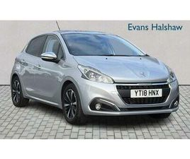 PEUGEOT 208 2018 PEUGEOT 208 1.2 PURETECH ALLURE PREMIUM 5DR HATCHBACK PETROL MANUAL