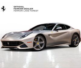 FERRARI F12 CERTIFIED 2013 FERRARI F12 BERLINETTA LAKE BLUFF IL 60044