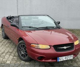 CHRYSLER STRATUS CHRYSLER STRATUS CABRIO BARDZO DOBRY STAN ILAWA • OLX.PL
