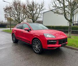 PORSCHE CAYENNE COUPE 3.0 V6 E-HYBRID 25.9KWH TIPTRONICS 4WD EURO 6 (START/STOP) 5DR