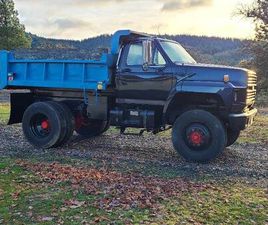 FORD F 800 1988 FORD F800 ALL WHEEL DRIVE DUMP TRUCK