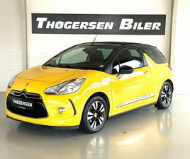 CITROËN DS3 1,2 VTI 82 STYLE CABRIO 2D