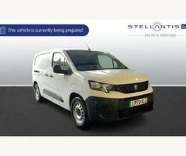 PEUGEOT PARTNER 800 50KWH PROFESSIONAL PREMIUM + STANDARD PANEL VAN AUTO SWB 5DR (7.4KW CHARGER)