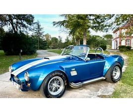 1984 AC COBRA BLEU MANUEL, 5 VITESSES CONDUITE À GAUCHE I...
