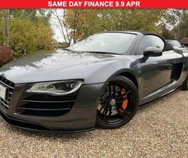 AUDI R8 SPYDER 2011 AUDI R8 5.2 QUATTRO SPYDER R TRONIC