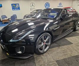 2017 JAGUAR F-TYPE 3.0 V6 SUPERCHARGED 400 SPORT CONVERTIBLE