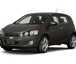 2013 CHEVROLET SONIC LTZ