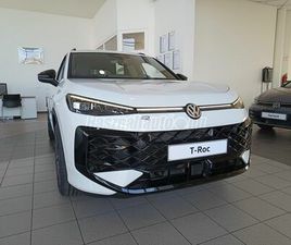 VOLKSWAGEN T-ROC 1.5 ETSI R-LINE DSG ÚJ MODELL KÉSZLETRŐL!