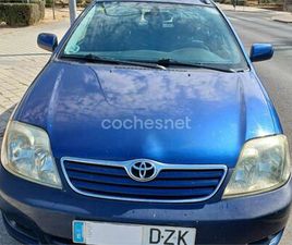 TOYOTA COROLLA 2.0 D4D SOL WAGON