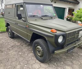PUCH G 230 GE, MERCEDES G 4 PLÄTZE EINGETRAGEN RESTAURIERT
