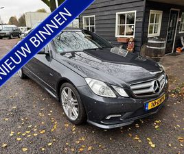 MERCEDES CLASSE E CABRIOLET E 250 MERCEDES-BENZ E-KLASSE CABRIO - 250 CGI AVANTGARDE