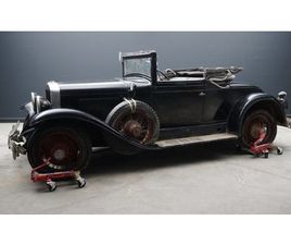 CADILLAC LASALLE 1928 LASALLE LASALLE CONVERTIBLE NOIR MANUEL, 3 VITESSES...