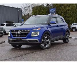 HYUNDAI VENUE 2020 HYUNDAI VENUE ULTIMATE W/BLACK INTERIOR