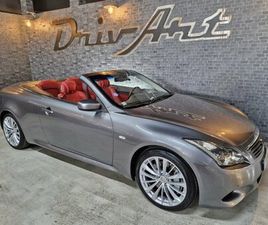 INFINITI G CABRIOLET G37 INFINITI G37 G37S CABRIOLET 3.7L V6 320CH GT PREMIUM BVA