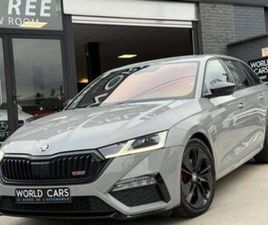 SKODA OCTAVIA RS ② SKODA OCTAVIA 2.0 TFSI RS DSG TVA*BTW UTILITAIRE-LICHTEVRACH — CAMIONNETTES & UTILITAIRES — 2EMEMAIN