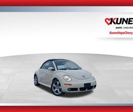 VOLKSWAGEN NEW BEETLE CABRIOLET USED 2007 VOLKSWAGEN NEW BEETLE 2.5