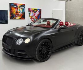 BENTLEY CONTINENTAL GTC MANSORY *PROMINENTER VORBESITZER