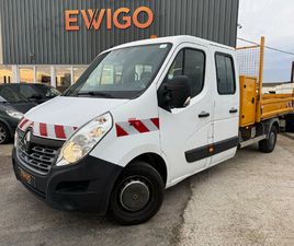 RENAULT MASTER BENNE 2.3 DCI 145CH 35 L2 - TVA RECUPERABLE - PREMIERE MAIN - ENTRETIENS CONSTRUCTEUR - CLIM - GPS
